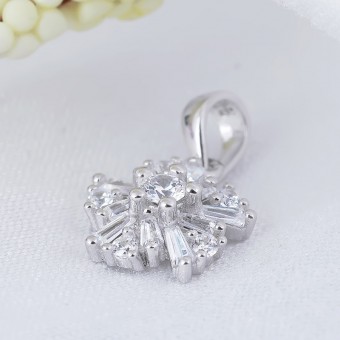 Mặt dây chuyền bạc Sion Love   
