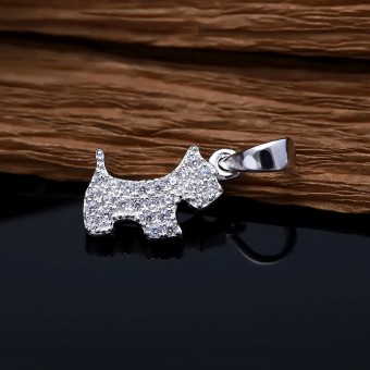 Mặt dây chuyền bạc The Dog 