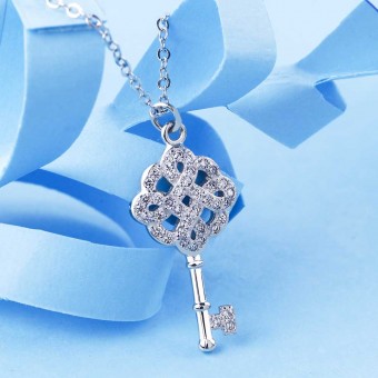 Dây chuyền bạc The Key