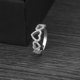 Nhẫn bạc Athenan Heart