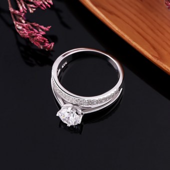 Nhẫn bạc Bright Light