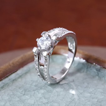 Nhẫn bạc Classic