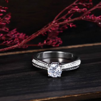 Nhẫn bạc Endless Love
