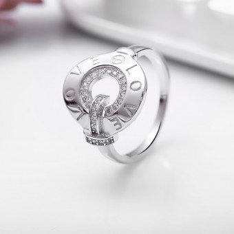 Nhẫn bạc Forever Love 