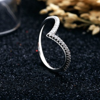 Nhẫn bạc Lenna Heart