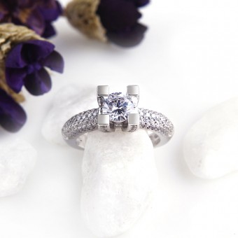 Nhẫn bạc Love Favor