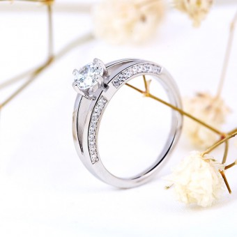 Nhẫn bạc Love One Another