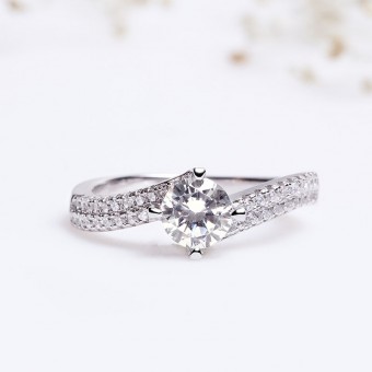 Nhẫn bạc Lullaby Love