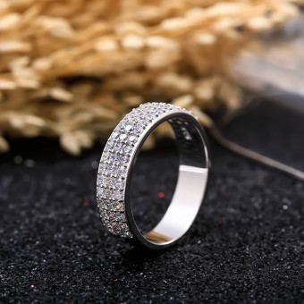 Nhẫn bạc Over Love 