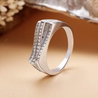 Nhẫn bạc Unique 2 