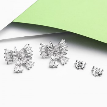 Bông tai bạc Jenni Butterfly