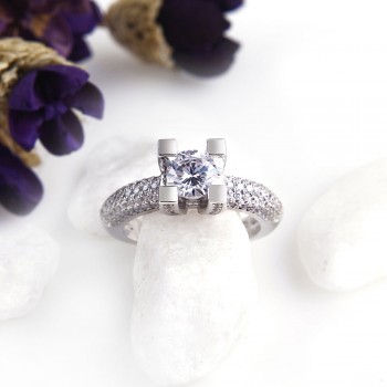 Nhẫn bạc Love Favor