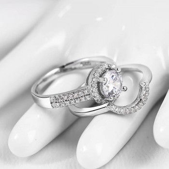 Nhẫn bạc Luxury Couple