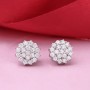 Bộ trang sức bạc Jamille Flower 4