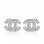 Bông tai bạc Chanel 3 đẹp 1