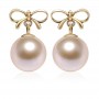 Bông tai vàng 18k ngọc trai thật Camge 7-8mm