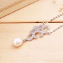 Dây chuyền bạc Pattern Pearl 2