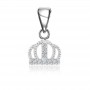 Mặt dây chuyền bạc Crown For King 1
