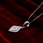 Mặt dây chuyền bạc Gena Love3