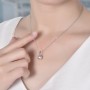 Mặt dây chuyền vàng 18k ngọc trai biển Akoya 7.5-9mm Nalia