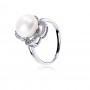 Nhẫn bạc Bastet Pearl 1