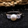 Nhẫn bạc Charm Pearl 3