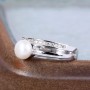Nhẫn bạc Shining Pearl 3