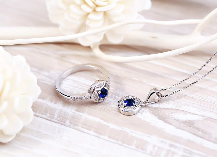 Bộ trang sức bạc Hana Like2 Thiết kế tinh tế, hấp dẫn mọi ánh nhìn.