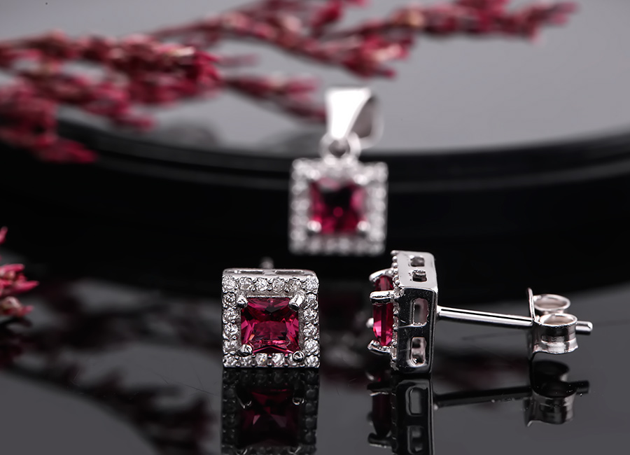 Bộ trang sức bạc First Love lung linh