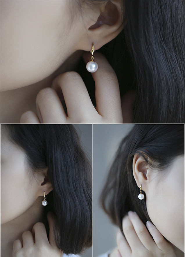 B&ocirc;ng tai v&agrave;ng 18k