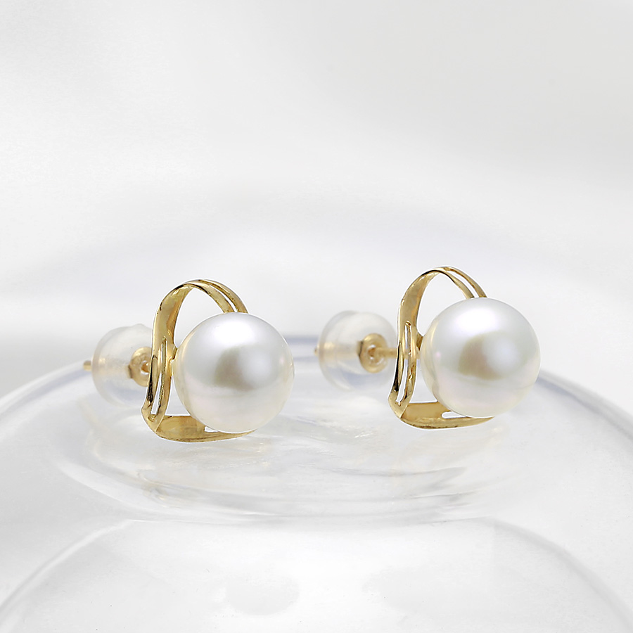 B&ocirc;ng tai v&agrave;ng 18k