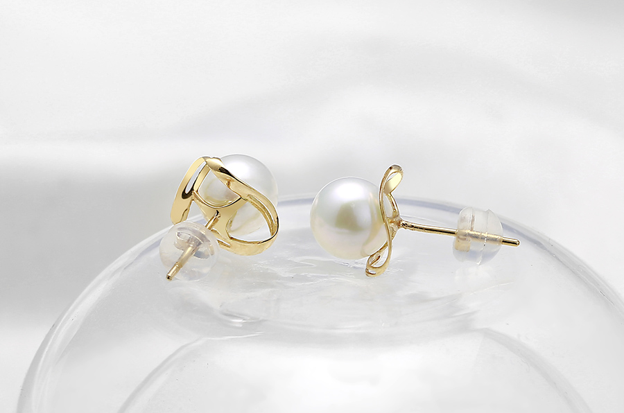 B&ocirc;ng tai v&agrave;ng 18k