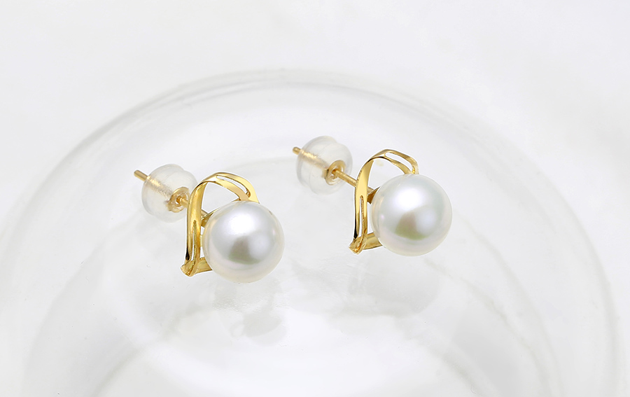 B&ocirc;ng tai v&agrave;ng 18k