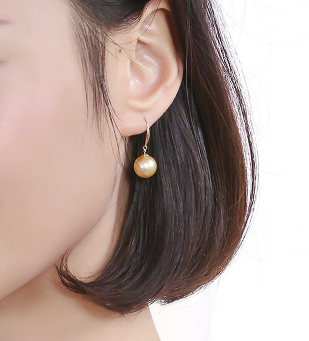 B&ocirc;ng tai v&agrave;ng 18k