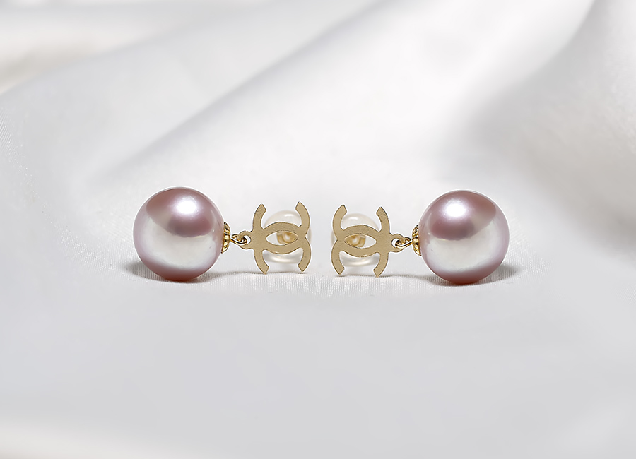 B&ocirc;ng tai v&agrave;ng 18K 