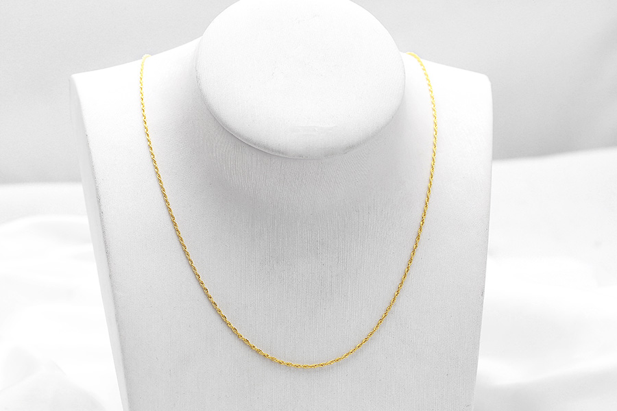 D&acirc;y chuyền v&agrave;ng 18k