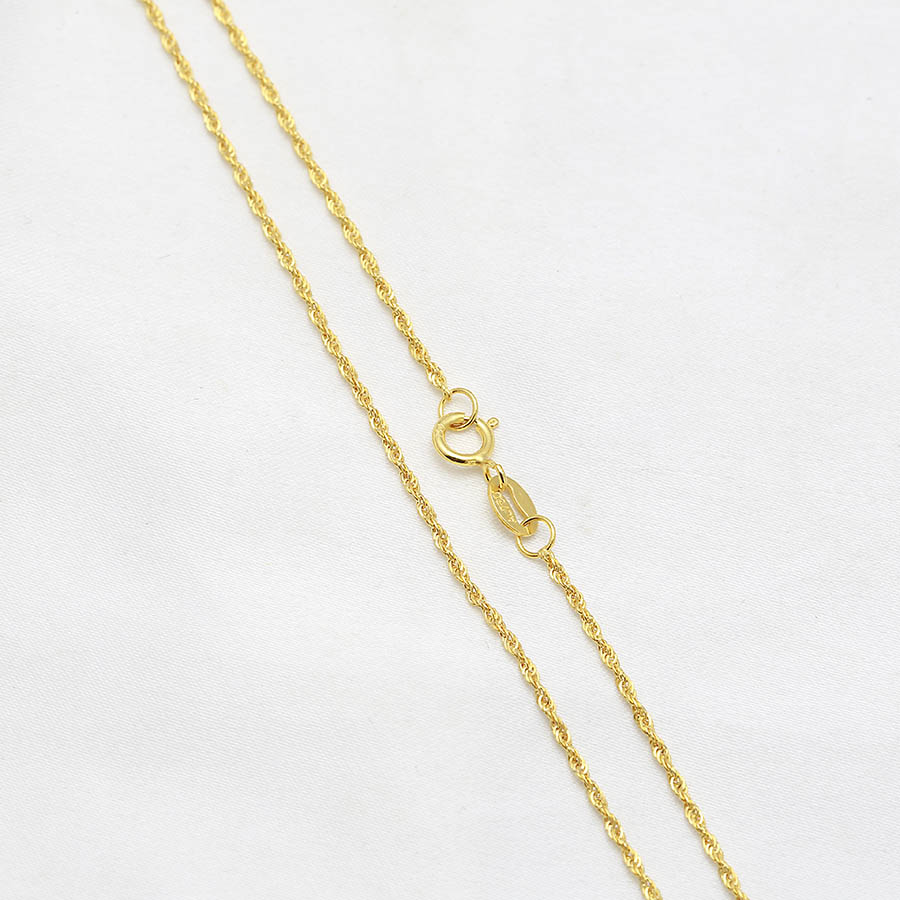 D&acirc;y chuyền v&agrave;ng 18k