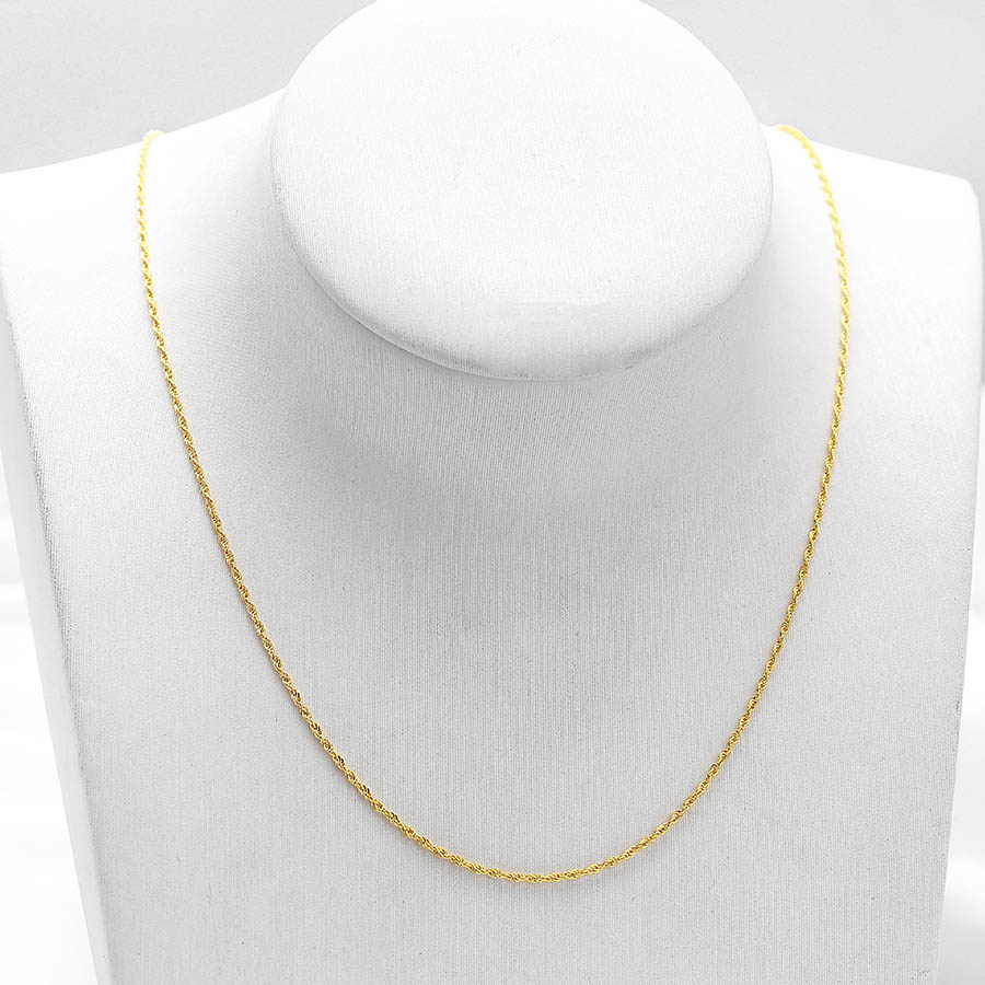D&acirc;y chuyền v&agrave;ng 18k