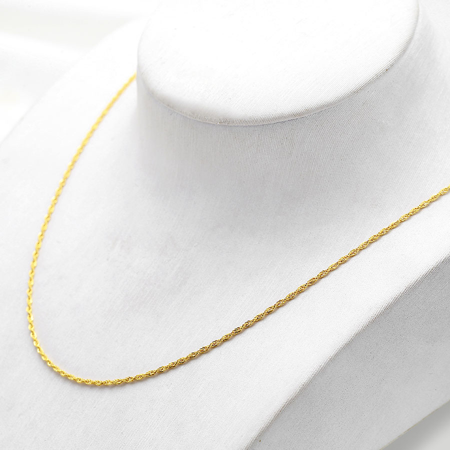 D&acirc;y chuyền v&agrave;ng 18k
