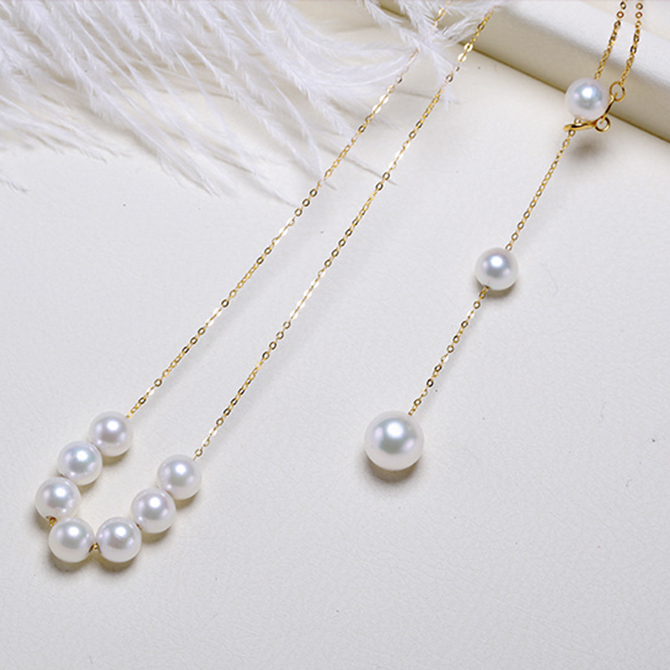 D&acirc;y chuyền v&agrave;ng 18k