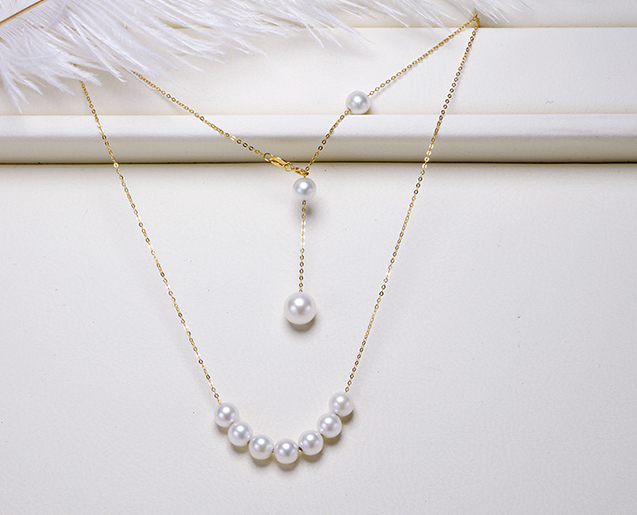 D&acirc;y chuyền v&agrave;ng 18k