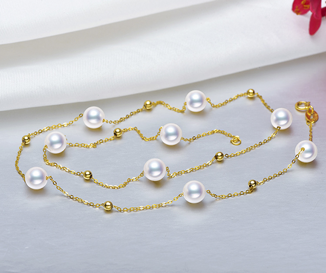 D&acirc;y chuyền v&agrave;ng 18k