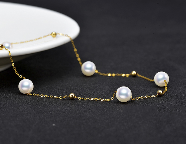 D&acirc;y chuyền v&agrave;ng 18k