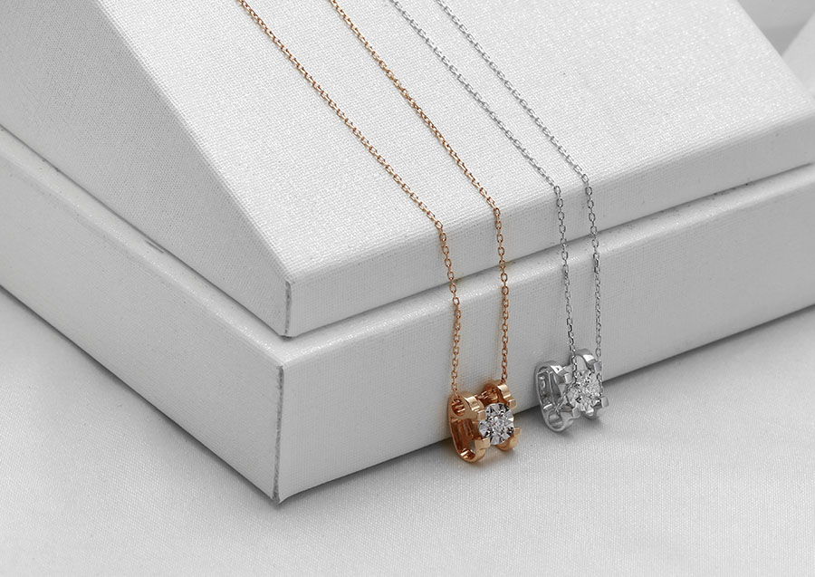 D&acirc;y chuyền v&agrave;ng 18