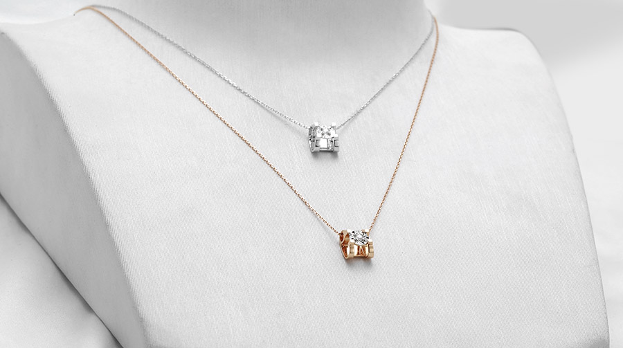 D&acirc;y chuyền v&agrave;ng 18