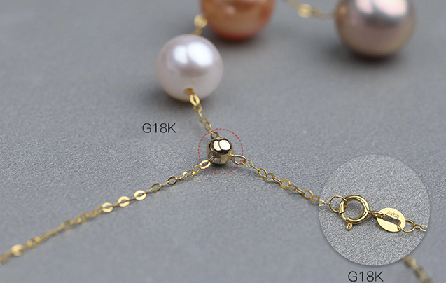 D&acirc;y chuyền v&agrave;ng 18k