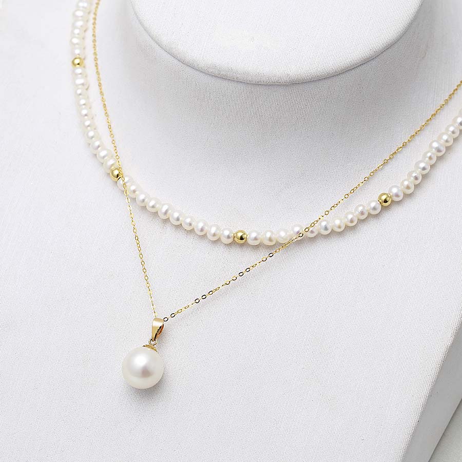 D&acirc;y chuyền v&agrave;ng 18k