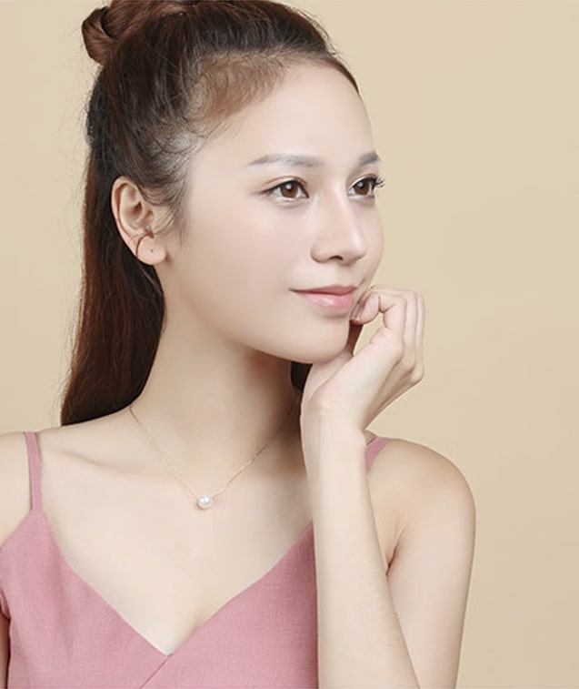 D&acirc;y chuyền v&agrave;ng 18k