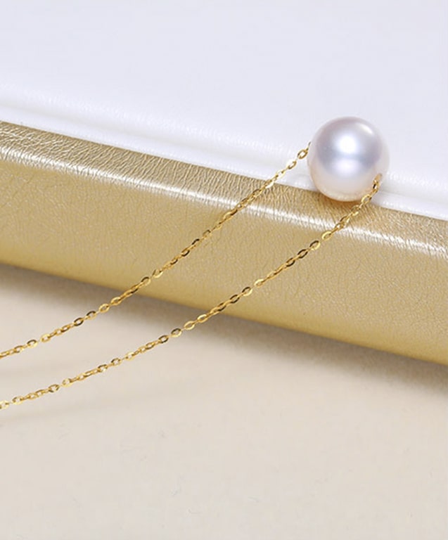 D&acirc;y chuyền v&agrave;ng 18k