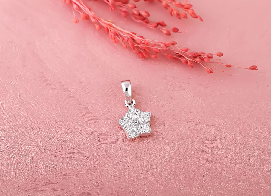 C&aacute;nh hoa sao đặc biệt quyến rũ với sắc lấp l&aacute;nh.